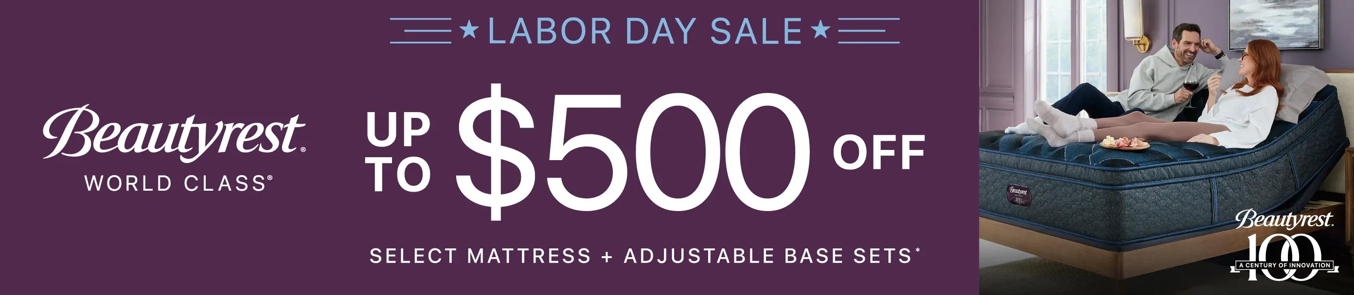 Beautyrest World Class Labor Day Sale