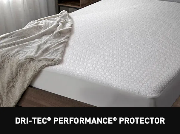 dri-tec performance protector image on mattress