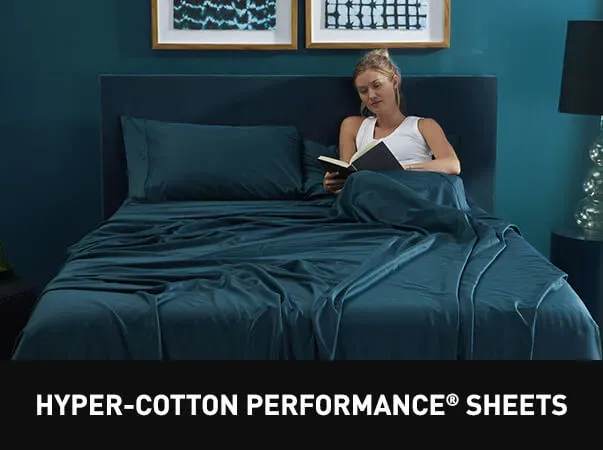 hyper-cotton performance sheets lifestyle image