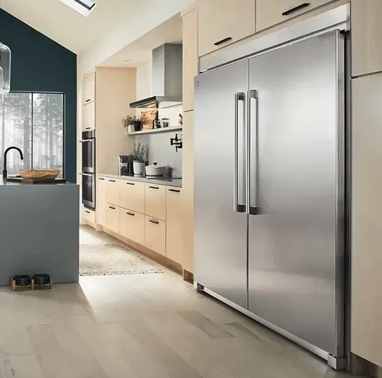 An Electrolux freezer