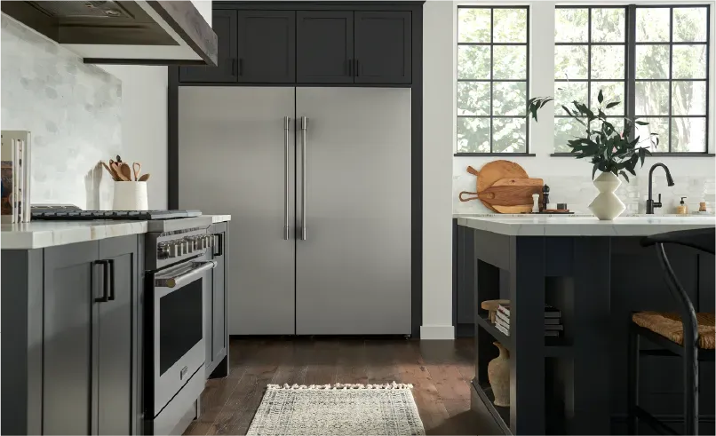 A Frigidaire refrigerator in a kitchen