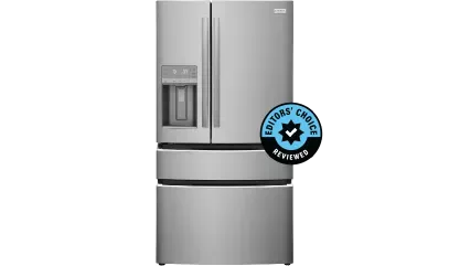 frigidaire counter-depth refrigerator with editor's choice badge