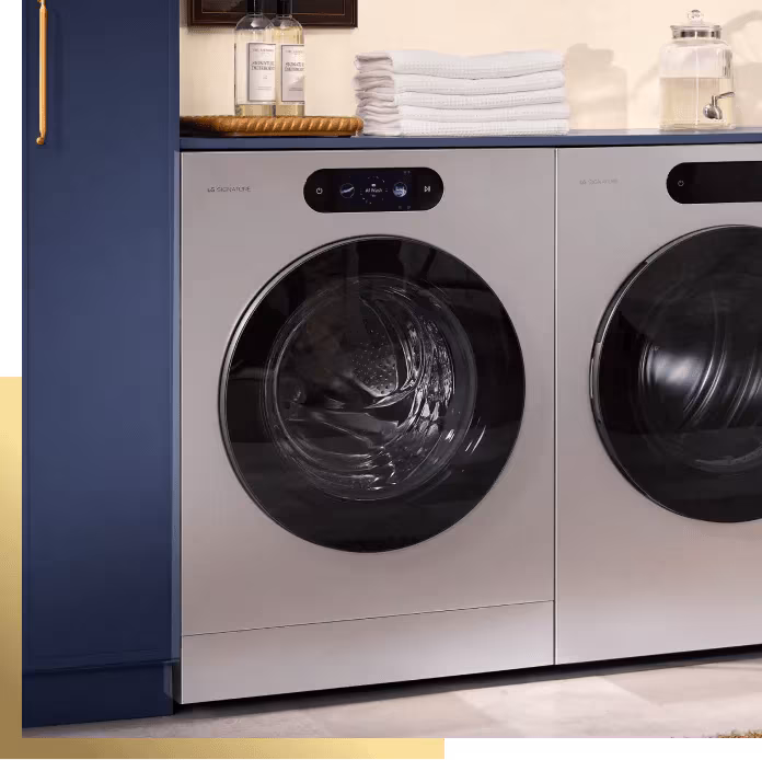 washer and dryer