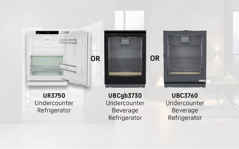 Liebherr Monolith Banner Undercounters