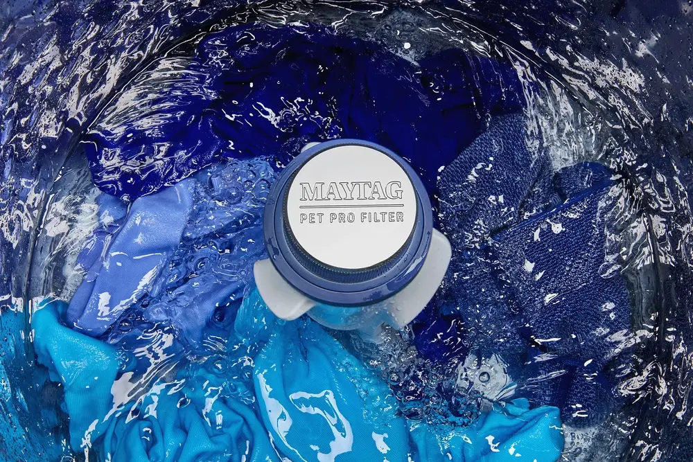 inner washer image showing pet pro filter and agitator in motion