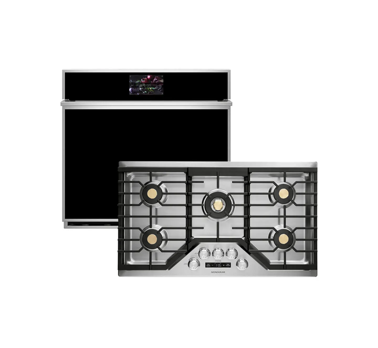 monogram wall oven and cooktop/range package first option