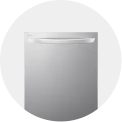 A LG dishwasher