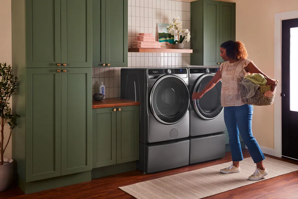 Whirlpool laundry room