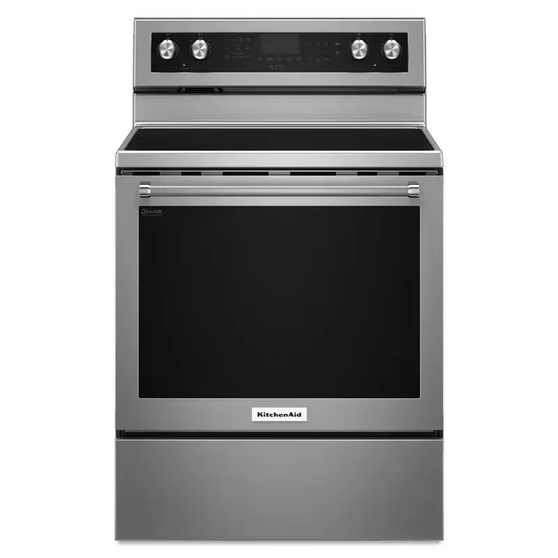 kitchenaid electric convection range image