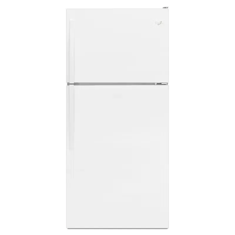 whirlpool wide top freezer refrigerator image