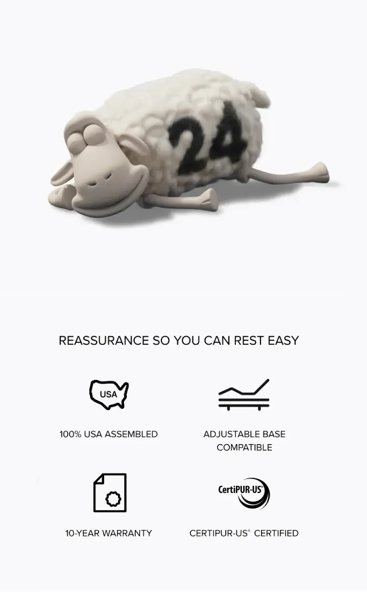 sheep sleeping on floor, mobile version