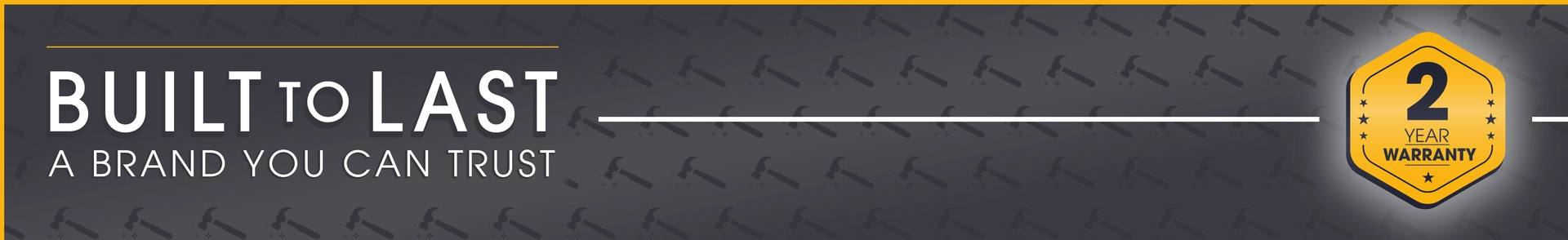 Built to Last Banner