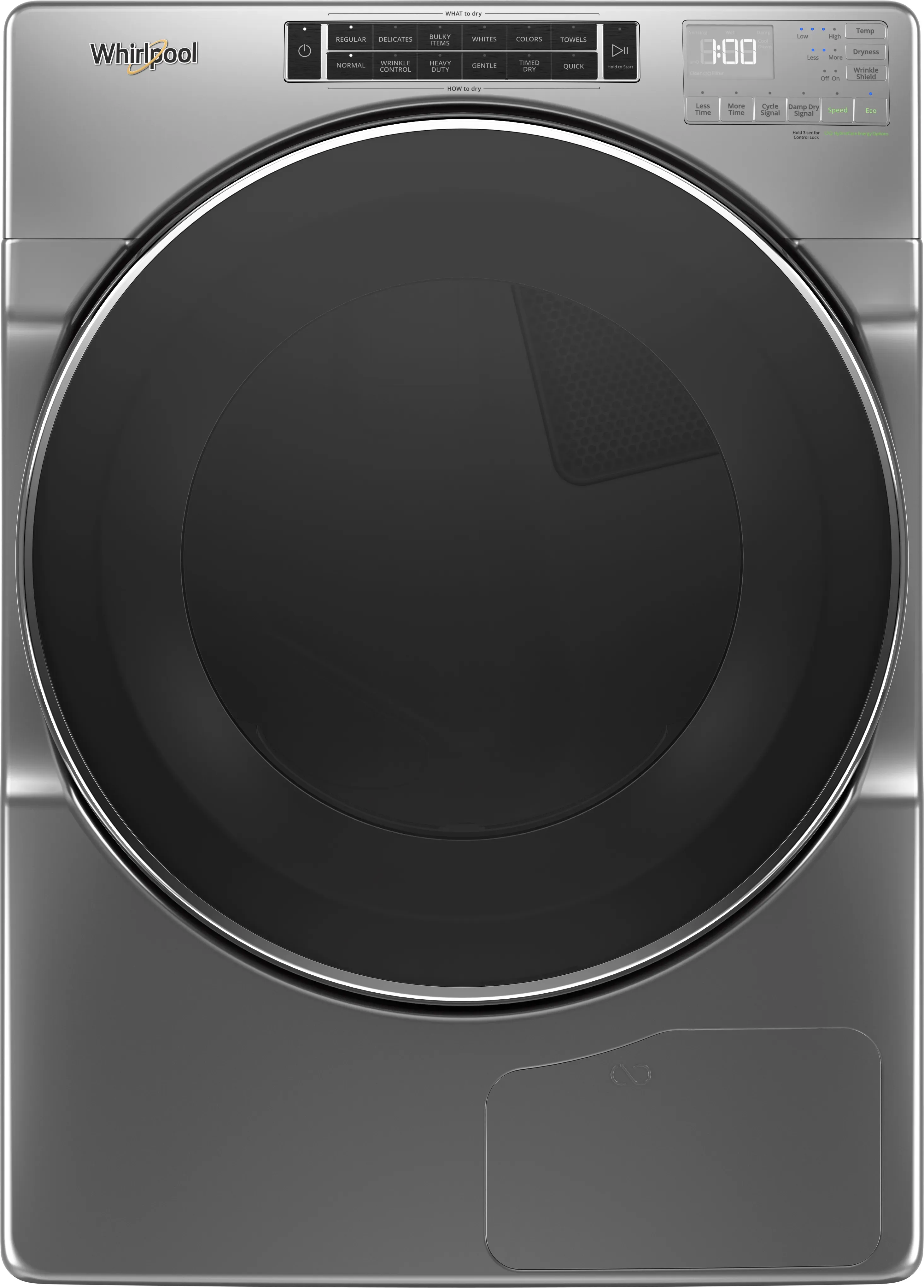 whirlpool dryers thumbnail menu option
