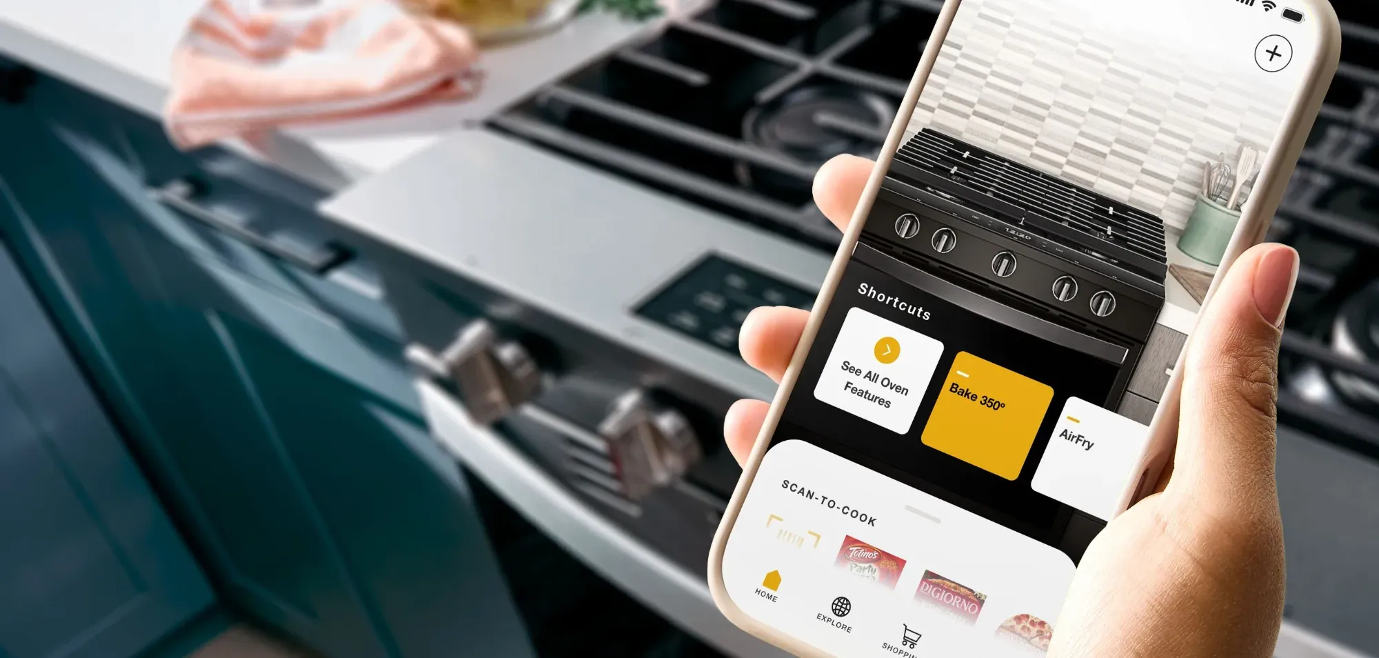 smart controls image showing app and voice control options for whirlpool appliances