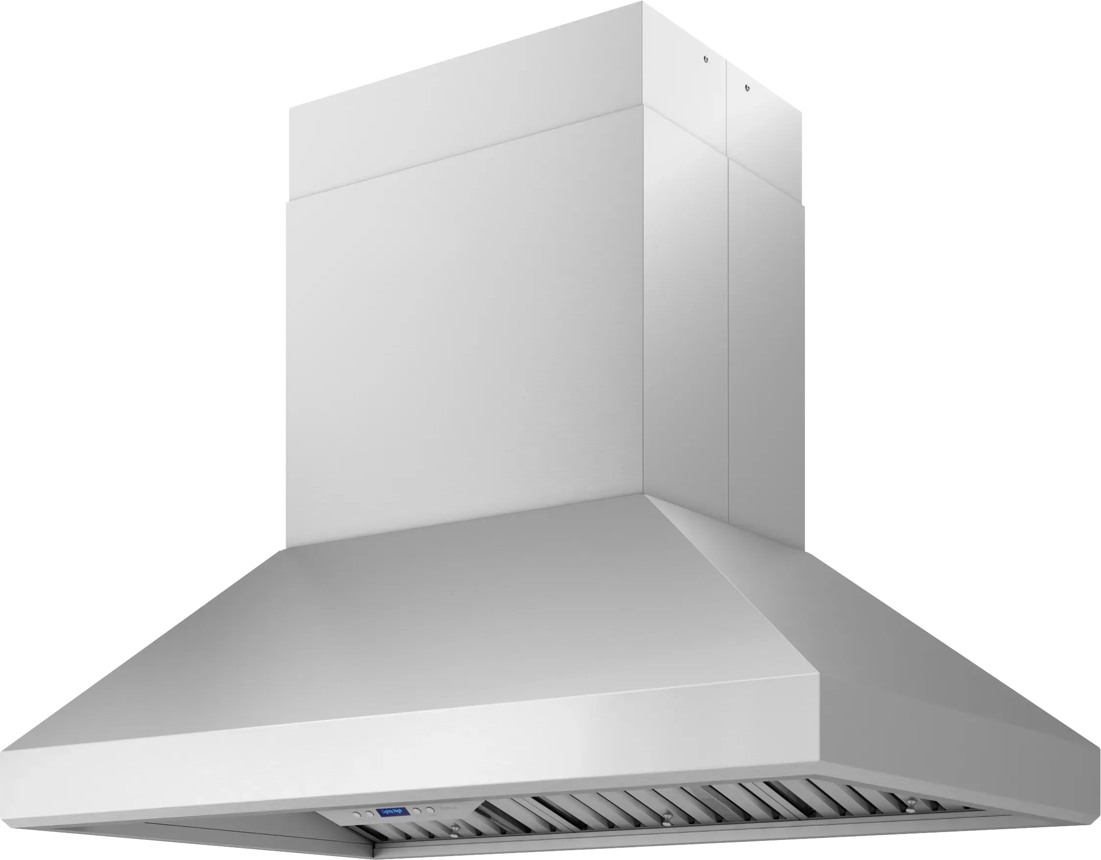 stainless steel ventilation hood with professional baffles