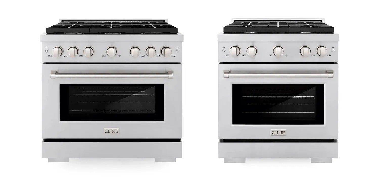 Zline professional gas ranges