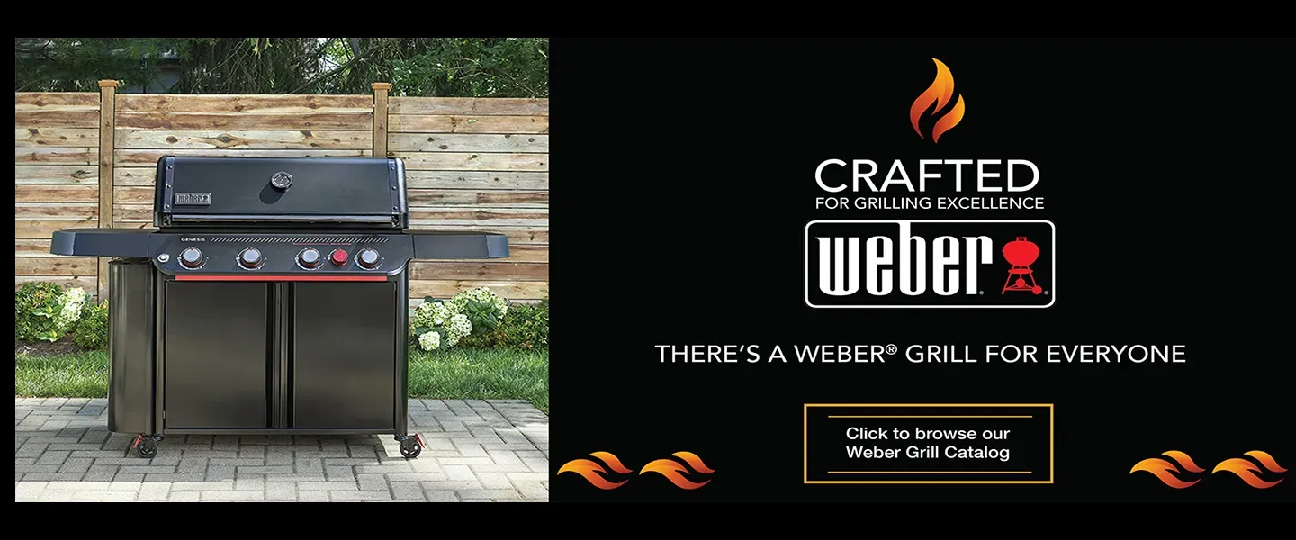 Click Here to Browse our Weber Grill Catalog