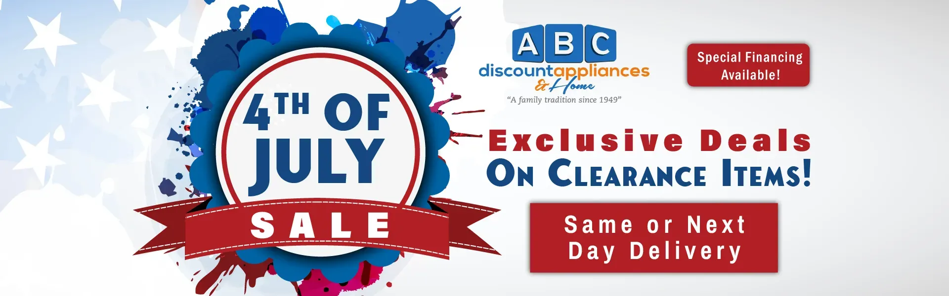 Outlet Sale Banner