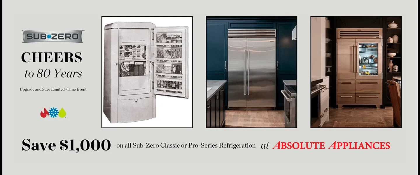 Subzero Cheers to 80 Years, Limited time event.