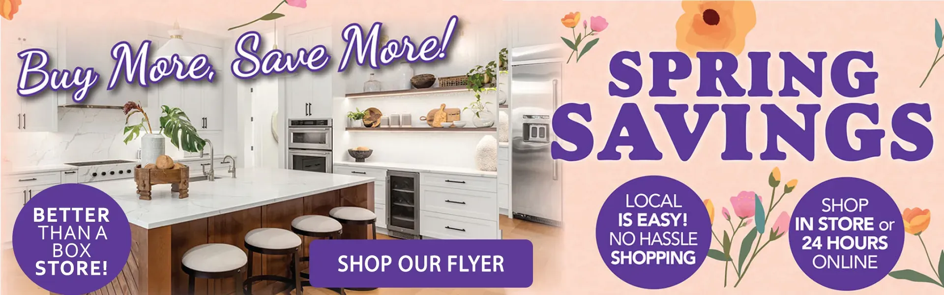 Shop Our Springs Savings! 