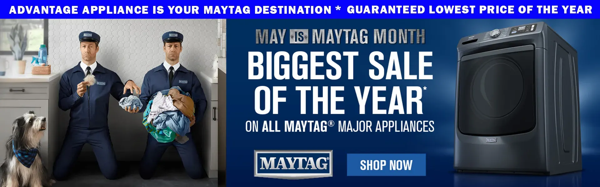 Enjoy Maytag Savings at Advantage Appliance