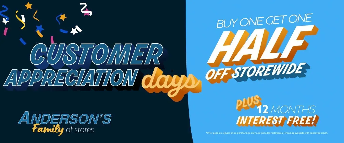 Anderson's Customer Appreciation days!