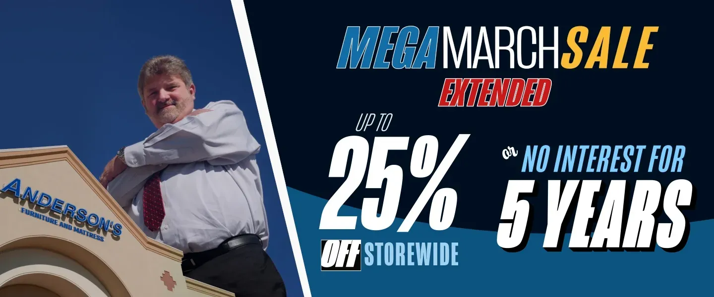 Anderson's Mega March Sale EXTENDED