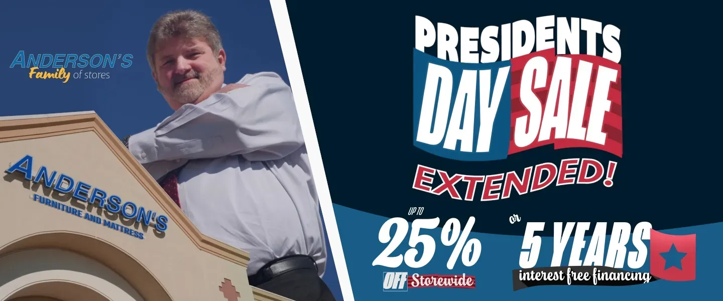 Anderson's Presidents Day Sale EXTENDED