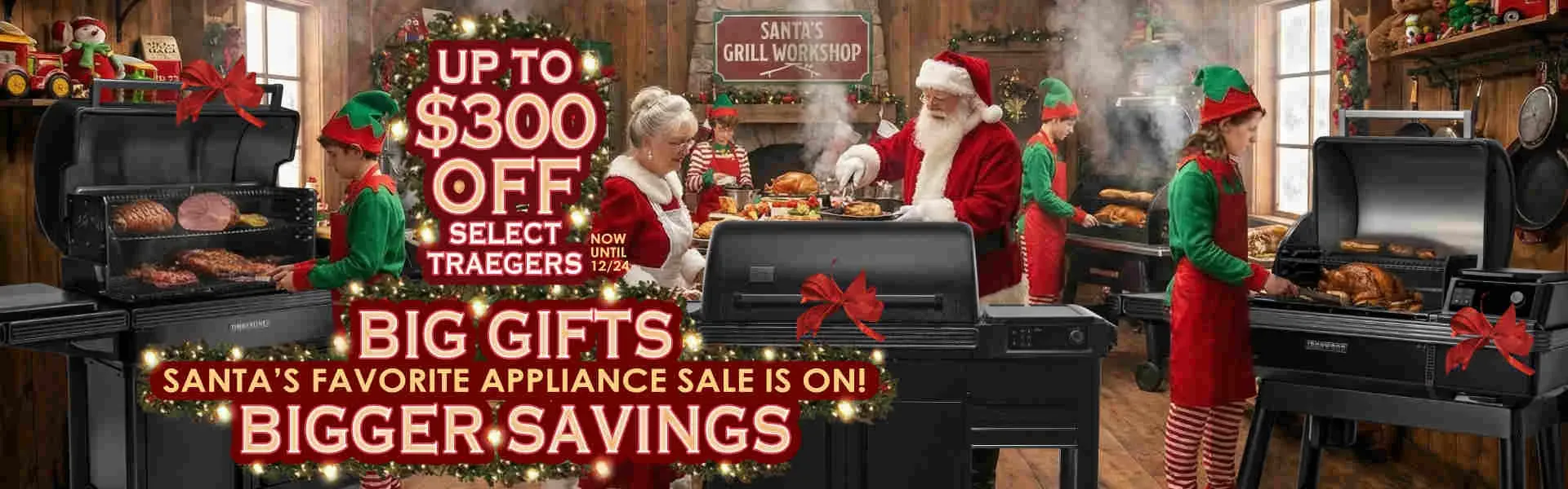Traeger Holiday Savings