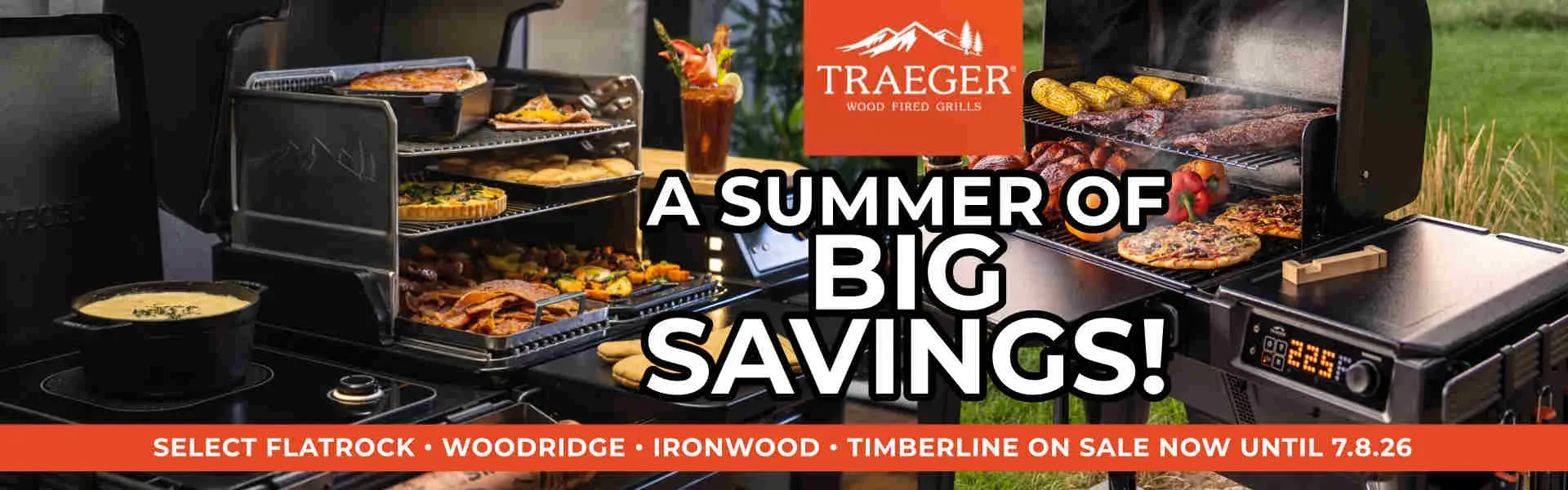 TRAEGER's BIG SUMMER SAVINGS
