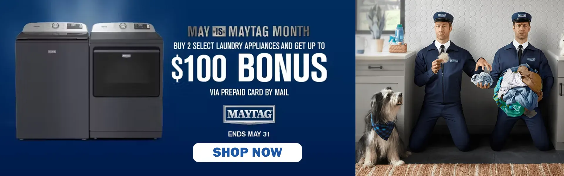 May is MayTag Month Savings @ Appliance Corner 