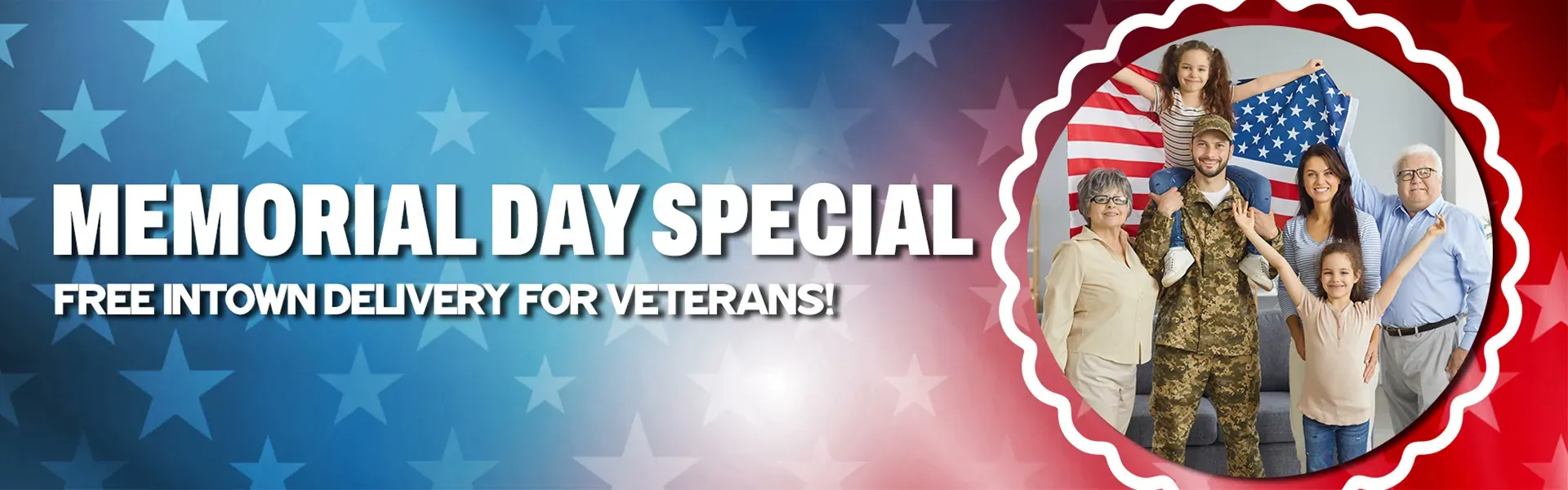 Memorial Day Sale!