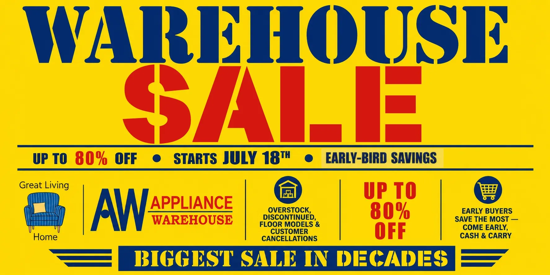 Warehouse Sale!