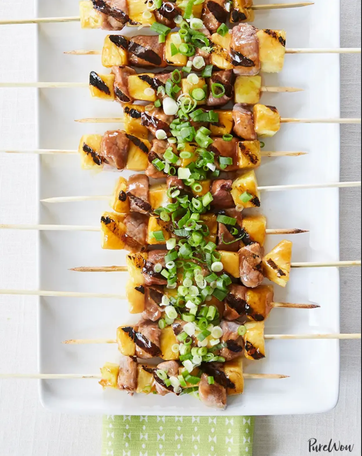 Sweet-and-Sour Pork Skewers