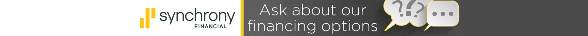 Synchrony Financing Banner