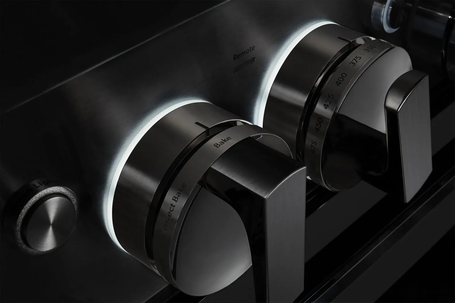Close-up of premium JennAir appliance controls