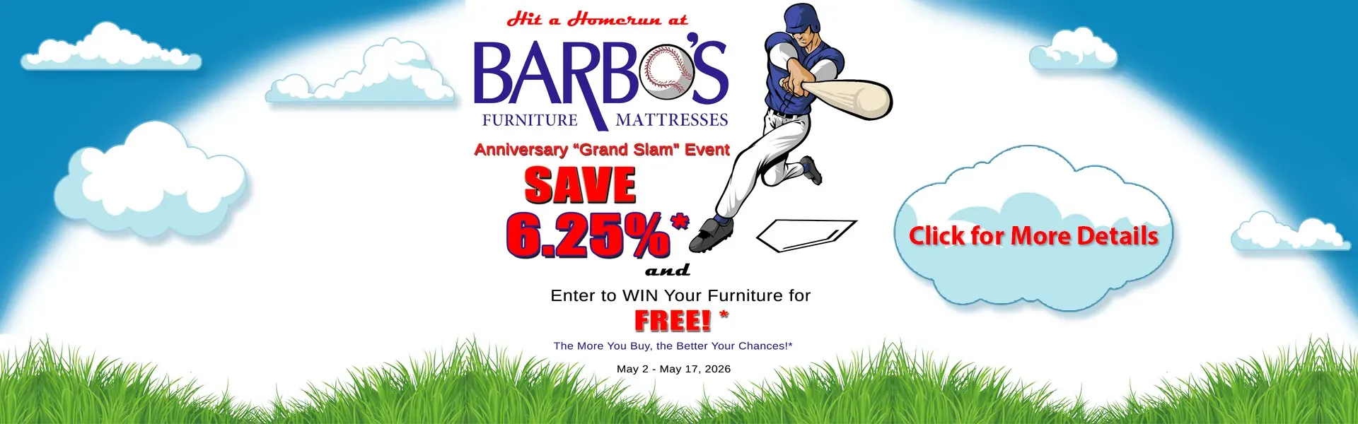 Grand Slam Giveaway Event!