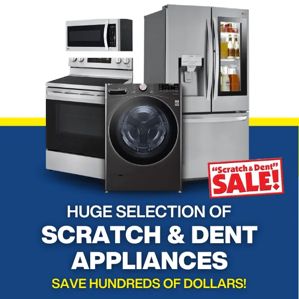 Shop Scratch and Dent appliances
