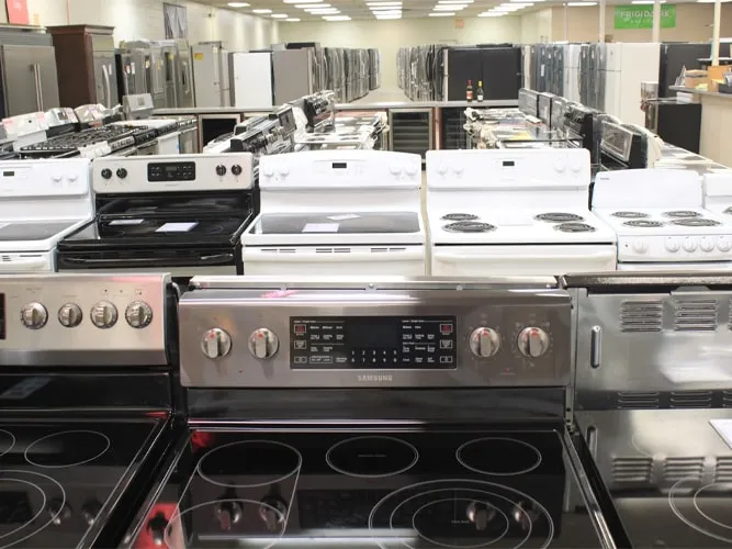 Bargain Supply showroom - Samsung appliances section