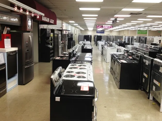 Bargain Supply showroom - electric ranges