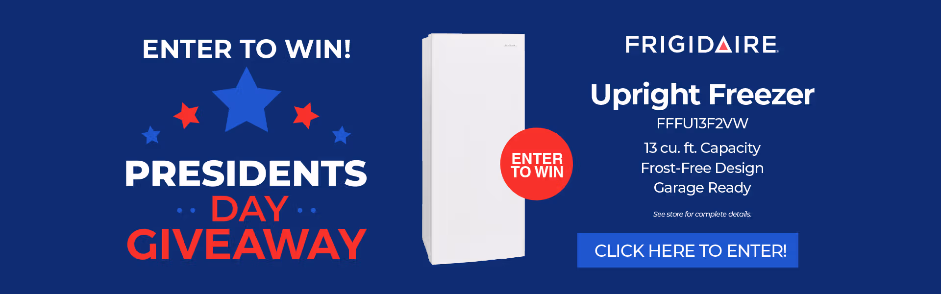 Enter to Win! Presidents Day Giveaway 
