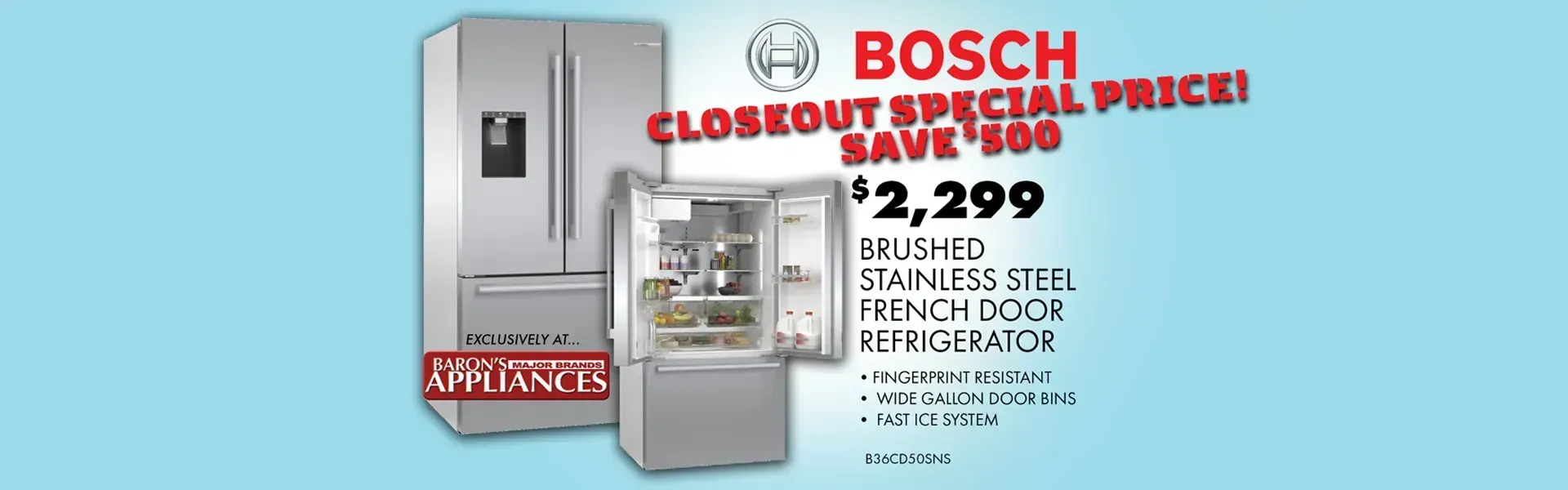 Closeout Special!