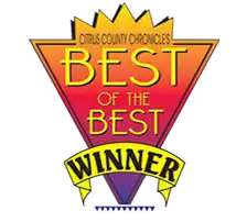 Citrus County Best of the Best Winner trusted local service badge