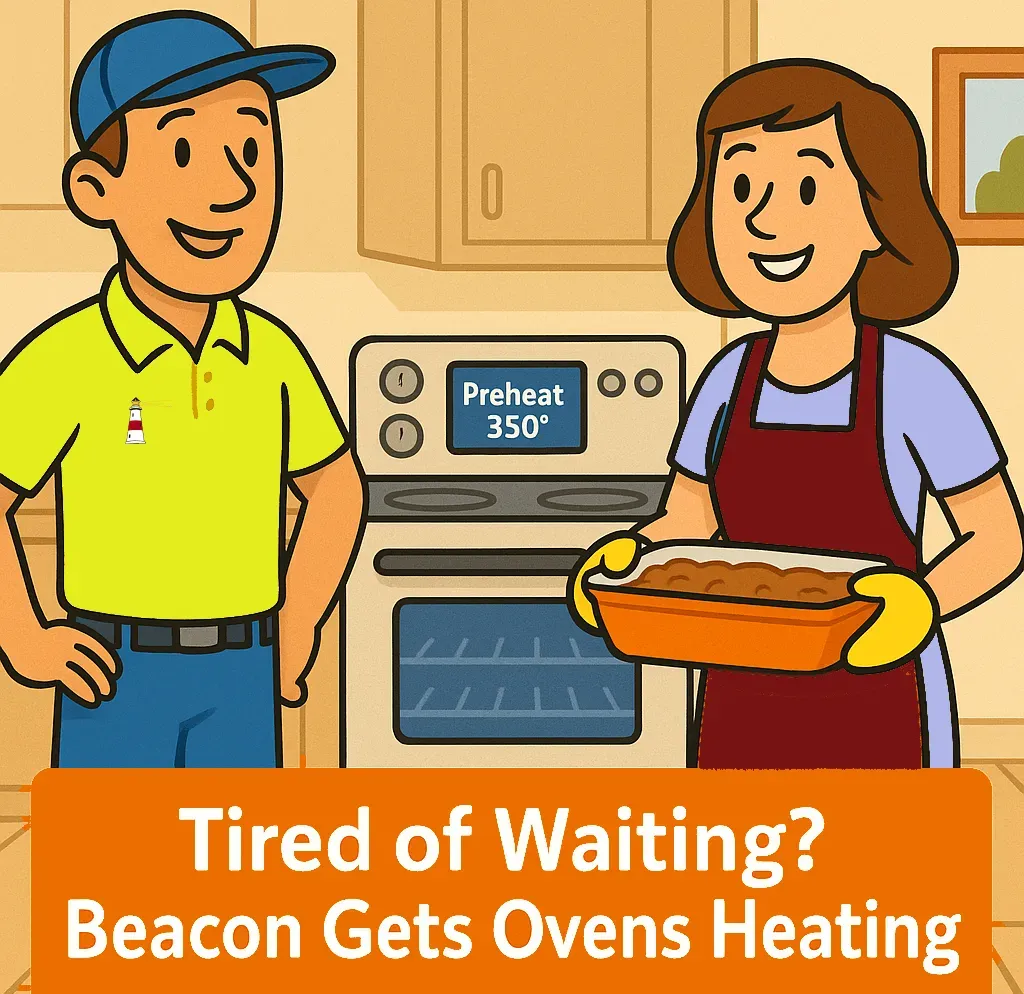 Waiting for my oven to preheat