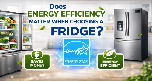 Does energy efficiency matter when choosing a fridge?