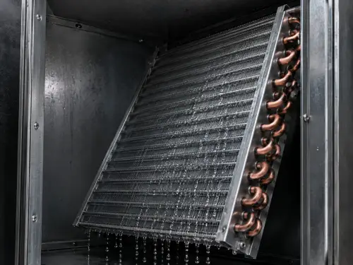 Dripping Evaporator Coil