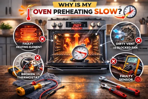 Oven preheating too slow