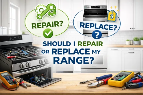 Should I repair or replace my range?
