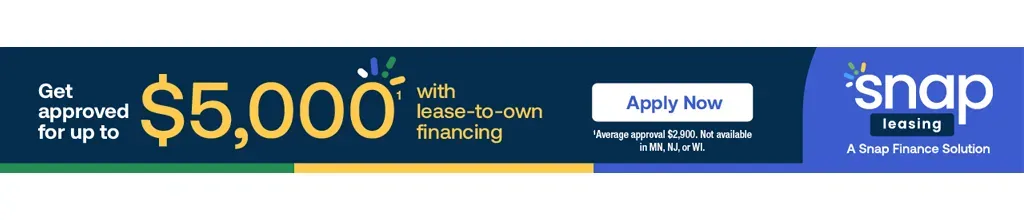 Get Approved With Snap Leasing!