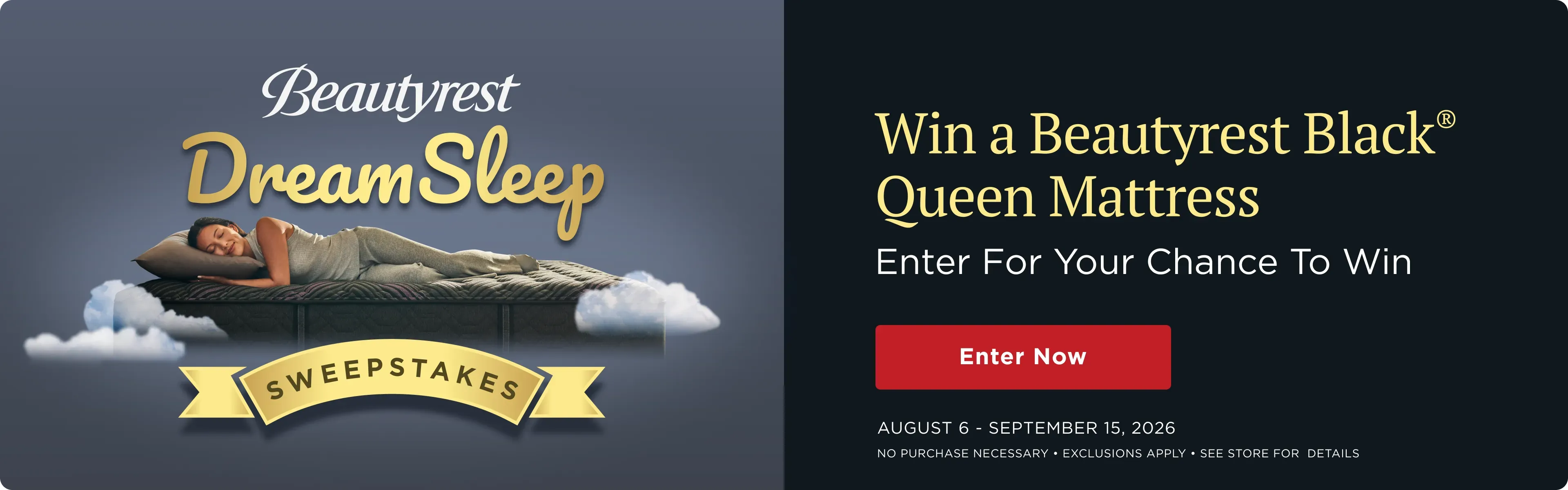 Beautyrest DreamSleep Sweepstakes 